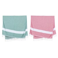 Large Quick Dry Jacquard Beach Bath Towel