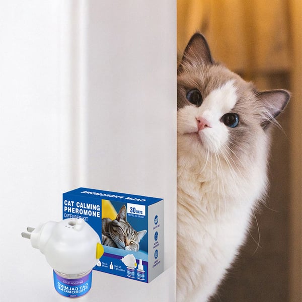 Pet Calming Pheromone Diffuser Set (Cat & Dog Versions)