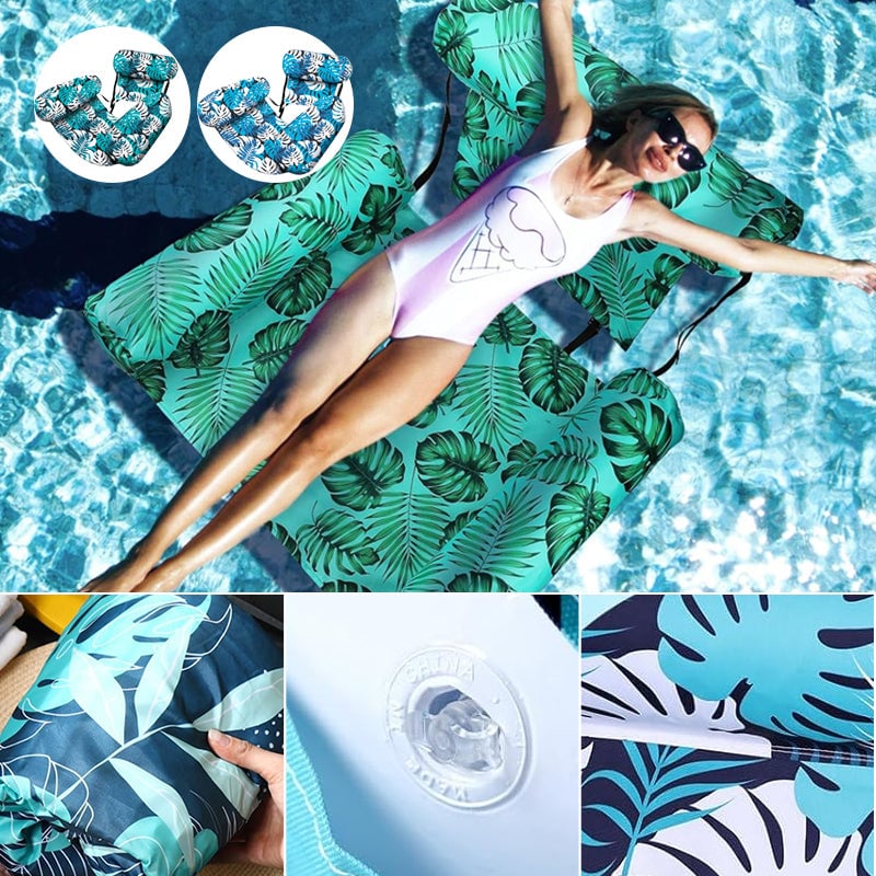 Chaises longues de piscine gonflables