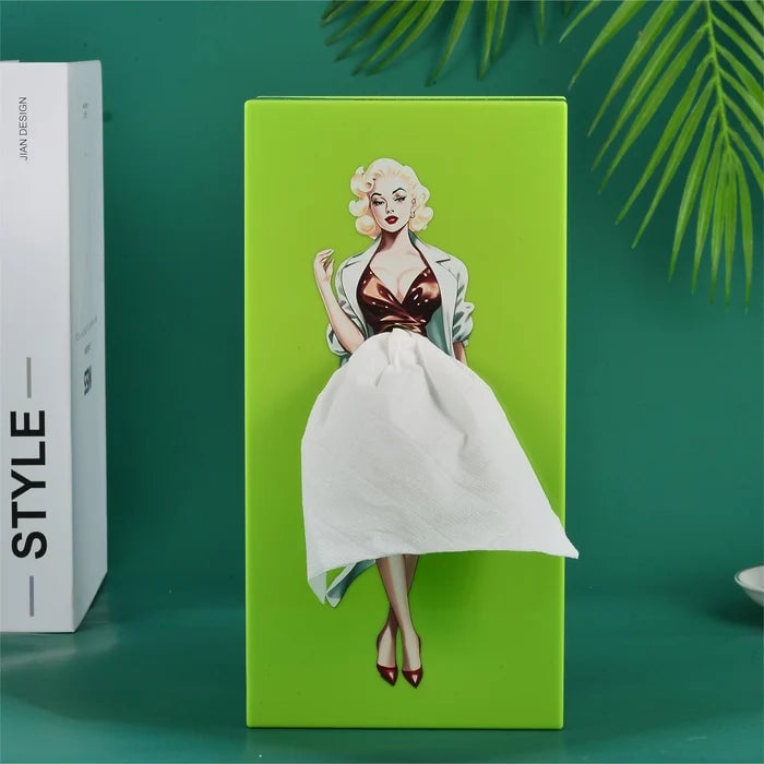 Nieuwe stijl Flying Skirt Tissue Box