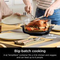 Sakerplus 4-in-1 Glass Air Fryer System