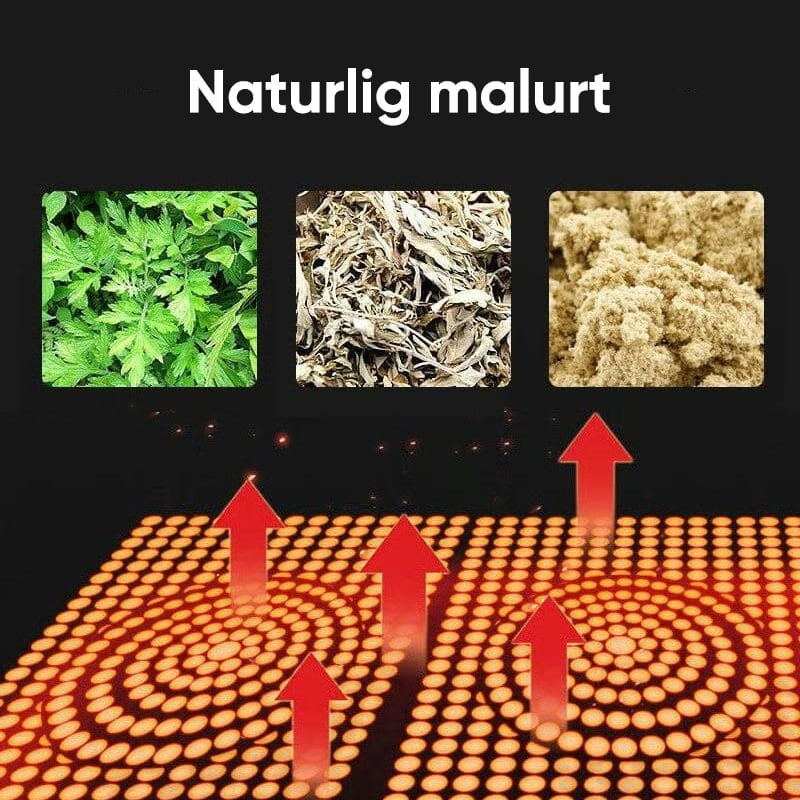 Turmalin Akupressur Selvoppvarmende Knehylse
