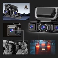 3.0-inch Quad-Recording Dashcam