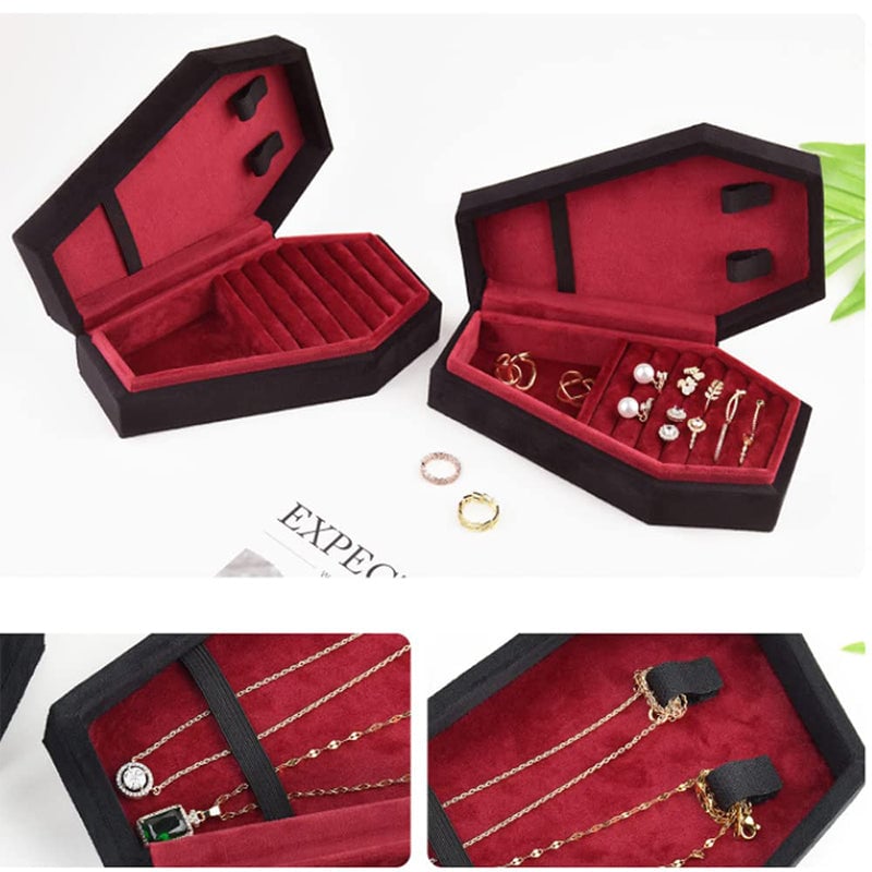 Gothic Coffin Jewelry Storage Box