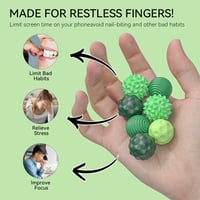 Silicone Fidget Ball Set