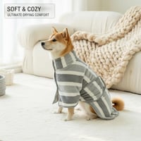 Luxury Microfiber Dog Bathrobe