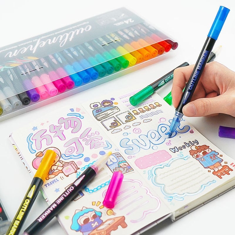 Kleurlichtstift Graffiti markeerstift