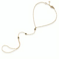 Diamond Connecting Fingers Bracelet