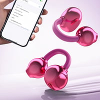 Trendiga trådlösa hörlurar med clip-on-funktion