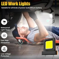 Electric Ithium Battery Lighting Outdoor Long Time LED Work Light