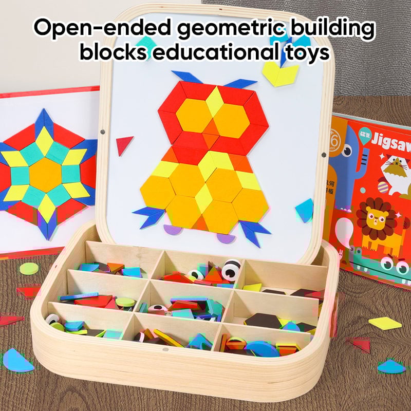 Wooden Creative Magnetic Puzzle