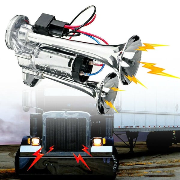 600DB Dual-Tone Metal Car Horn