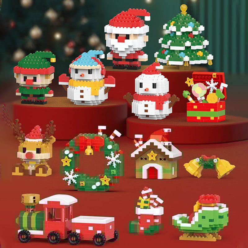 Christmas element building blocks