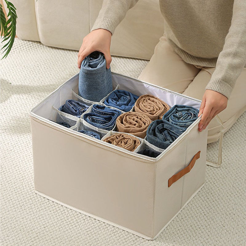 Collapsible Shoe Organizer Box with Transparent Cover