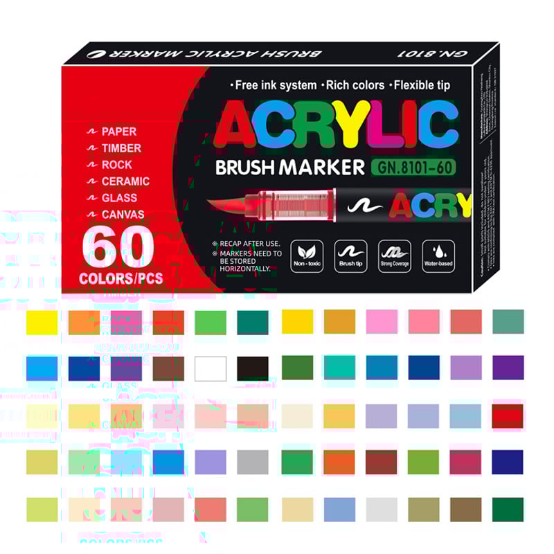 Straight Liquid Acrylic Marker