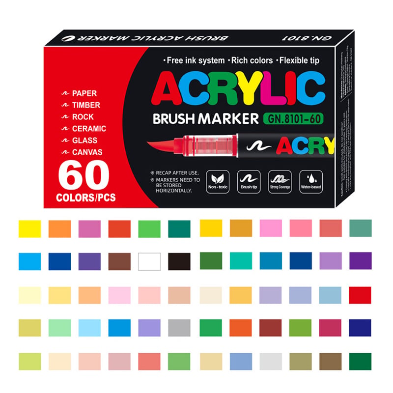 Straight Liquid Acrylic Marker