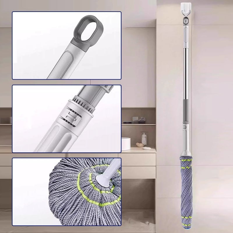 Long Handle Self Wringing Mop