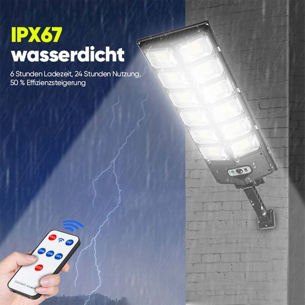 Solar-LED-Lampe für den Außenbereich