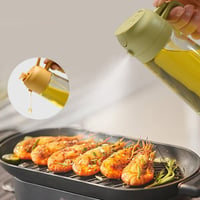 2-in-1-Ölsprüher und -spender aus Glas
