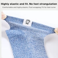 Breathable Antibacterial Deodorant Socks for Men（5 pairs）