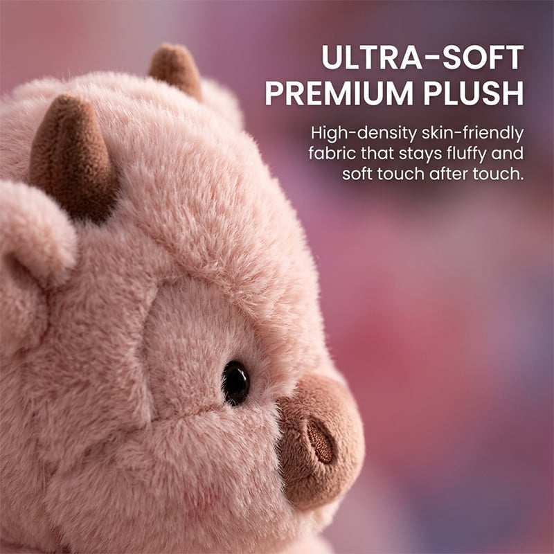 Running Cow Plush Toy