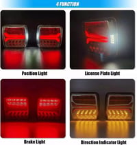 Sakerplus Wireless Trailer Lights Kit