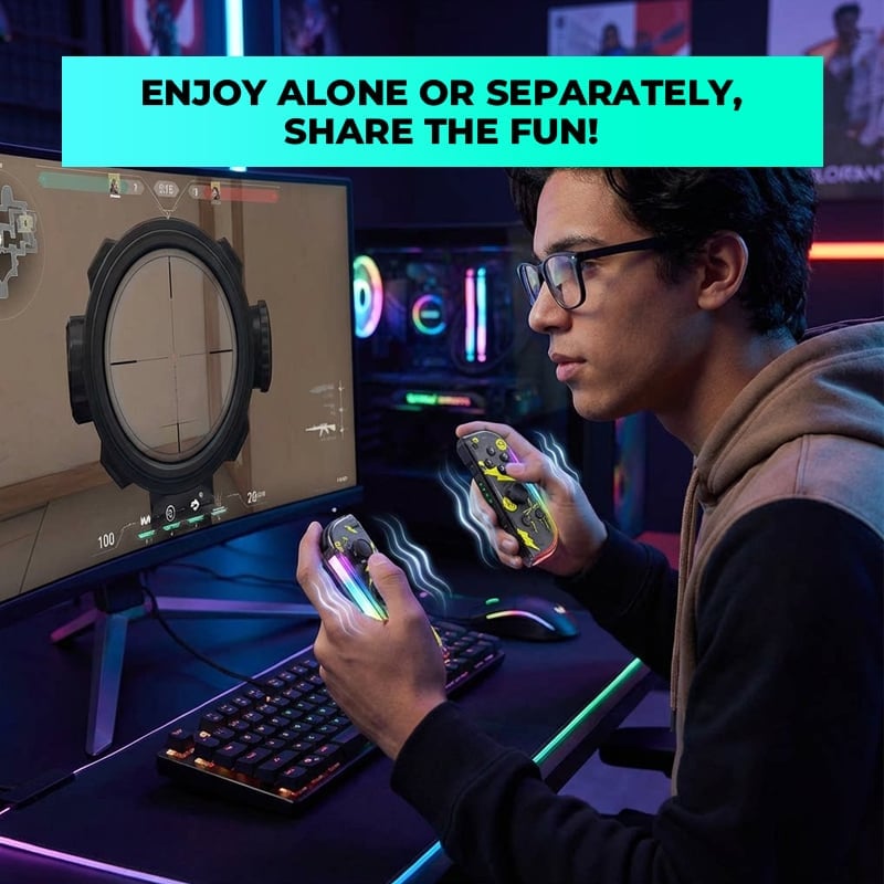Left and Right Game Controllers