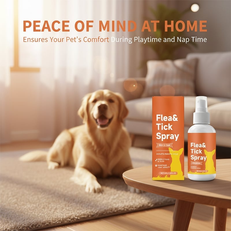 Flea & Tick Pet Care Spray