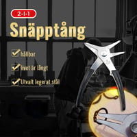 2-i-1 Snap ring tång