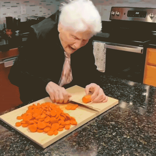 Easy clean vegetable preparation