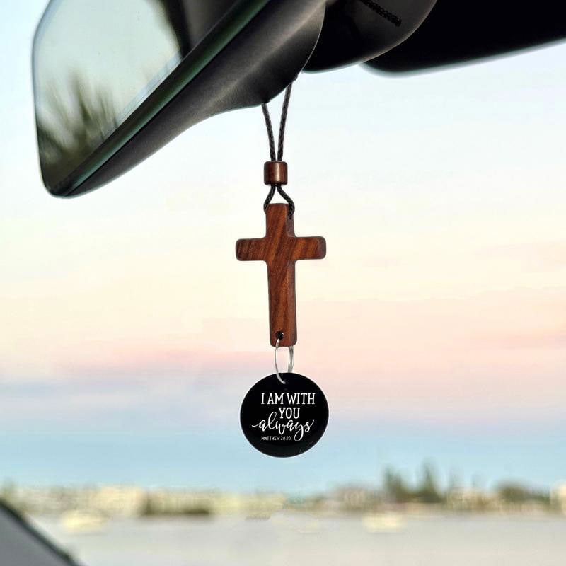 Rearview Hanging Cross Ornament
