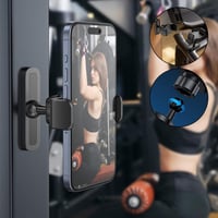Portabel Magnetisk Mobilhållare för Gymmet