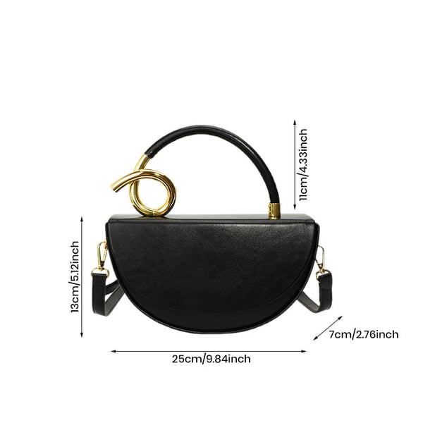 Women's Fashionable Solid Color Handbag