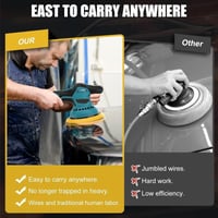 8-Speed Cordless Car Polishing Machine