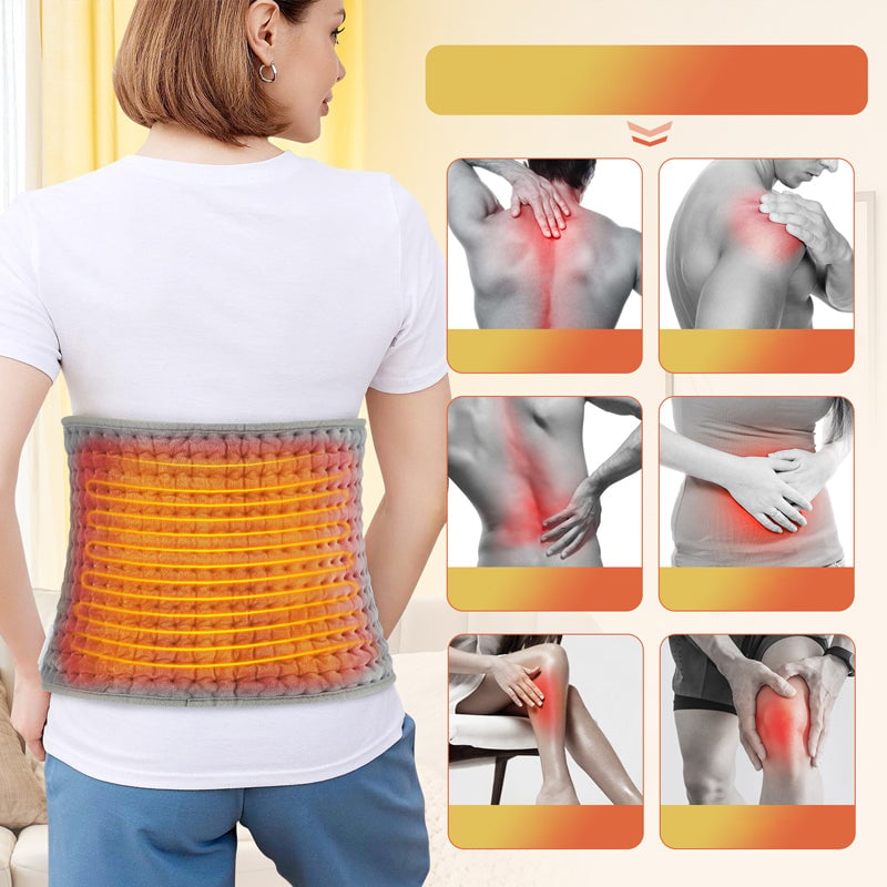 Multifunctional waist heating belt