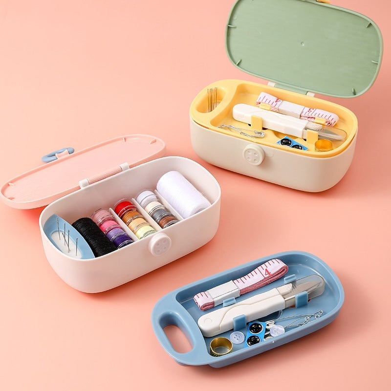 Portable Mini Hand Sewing Box