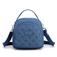 Funktioneller, leichter Nylon-Umhängetasche Mini-Rucksack für Damen