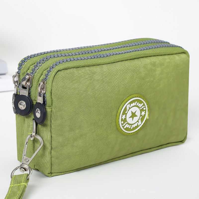 Lässige wasserdichte Handtasche mit Handgelenkschlaufe