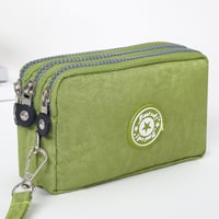 Lässige wasserdichte Handtasche mit Handgelenkschlaufe
