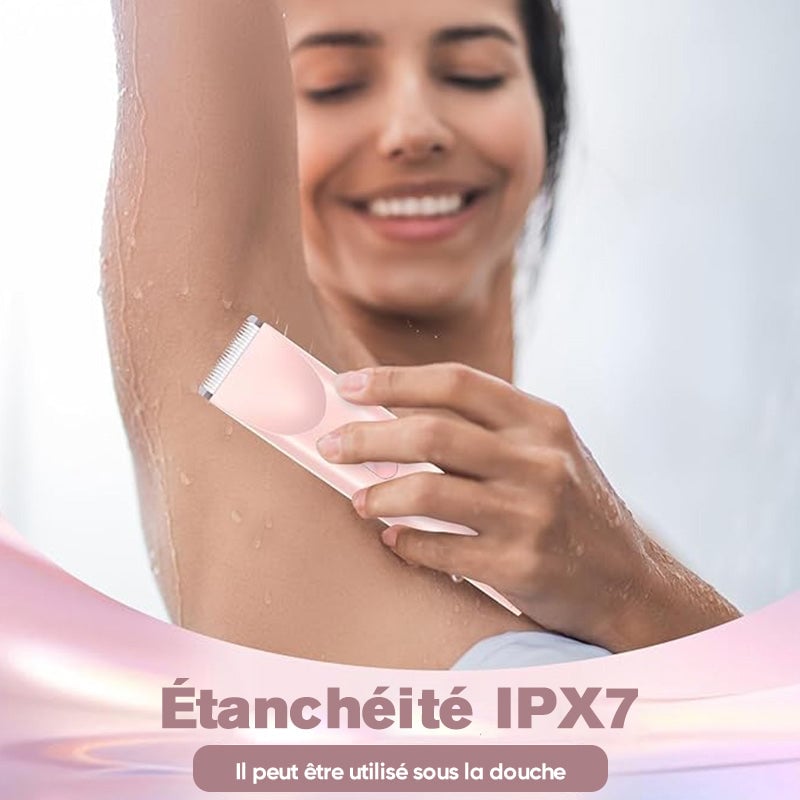 Tondeuse à cheveux électrique étanche et rechargeable à double tête