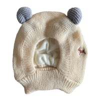 Dog Ear Muffs Noise-Protection Knitted Hat