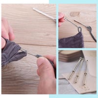 2pcs/set DIY Rope Wearing Threading Guide Forward Device Tool