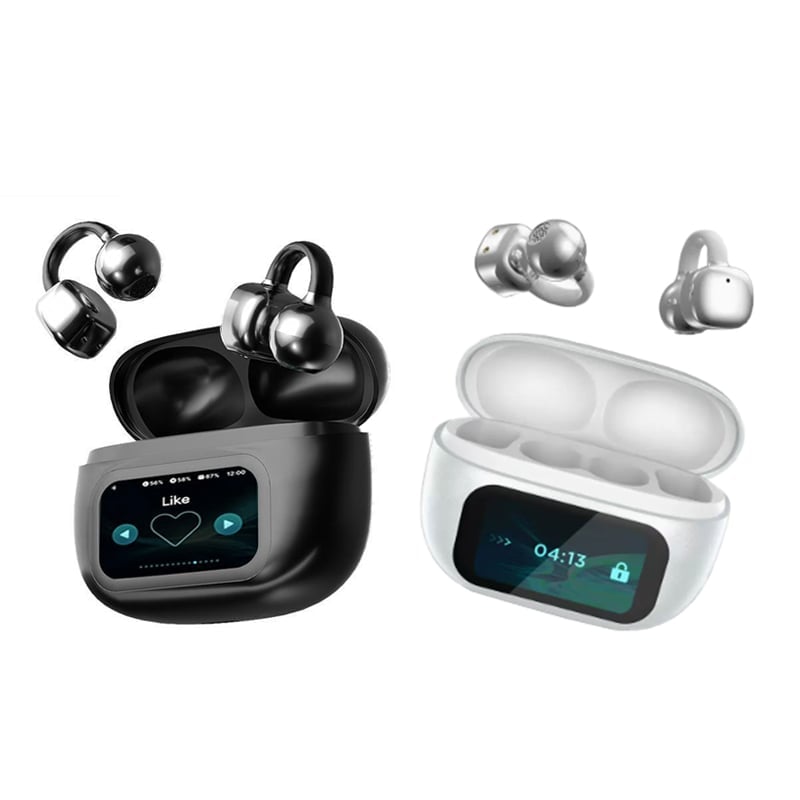 Schnurloses On-Ear-LCD-Farb-Touchscreen-Audio-Headset