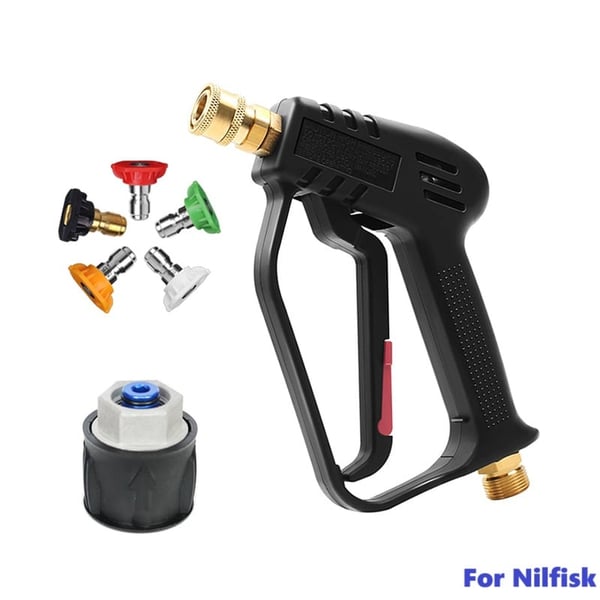 High-Pressure Water Gun with Nozzles for Car Wash