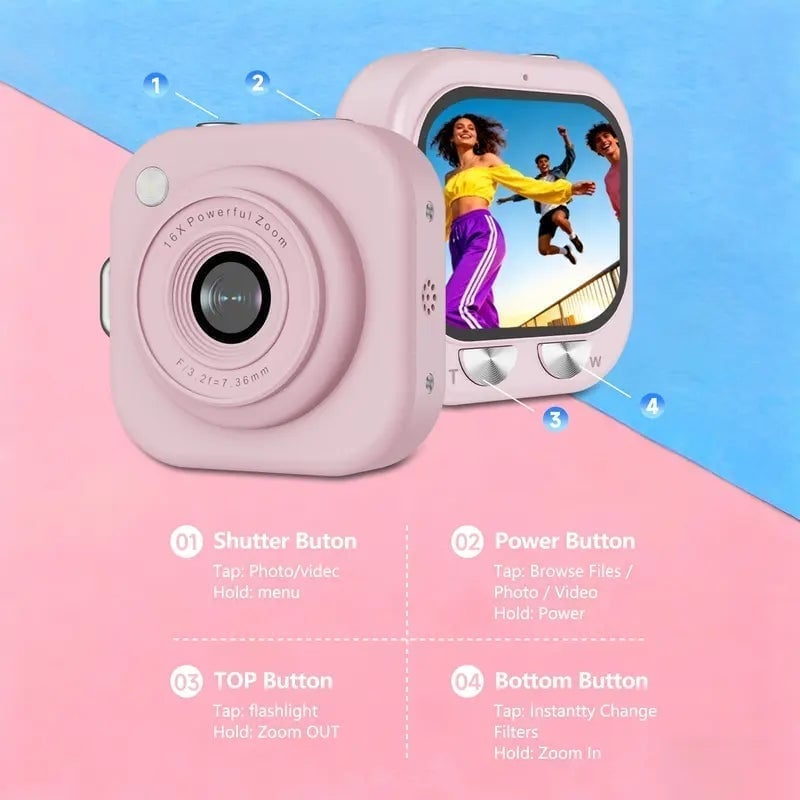 Mini Keychain Digital Pocket Camera