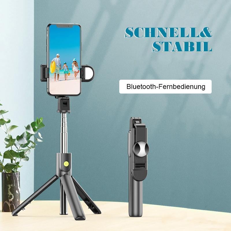 Selfie-Stick mit Bluetooth-Fernbedienung