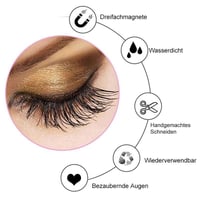 3D Quantenmagnetisches Wimpernset