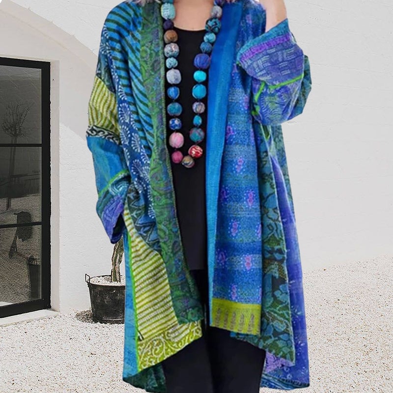 Katoenen trui kruljack met lange mouwen