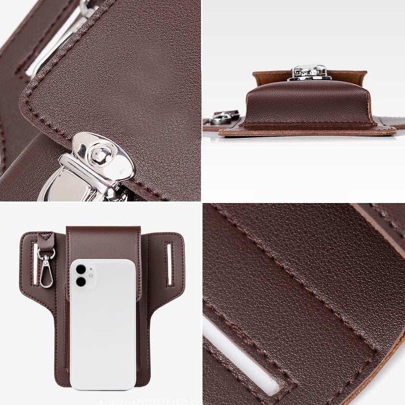 Vertical Mobile Phone Waist Bag