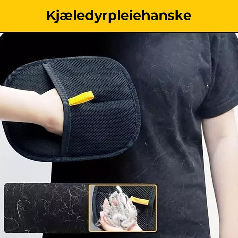 Hårfjerningshanske for kjæledyr
